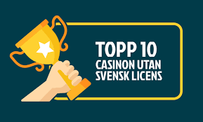 Casinon utan svensk licens - En guide till spelmarknaden utan reglering