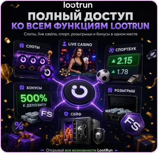 Lootrun Casino — Обзор Игровой Платформы -292571932 Lootrun Casino — Обзор Игровой Платформы -292571932